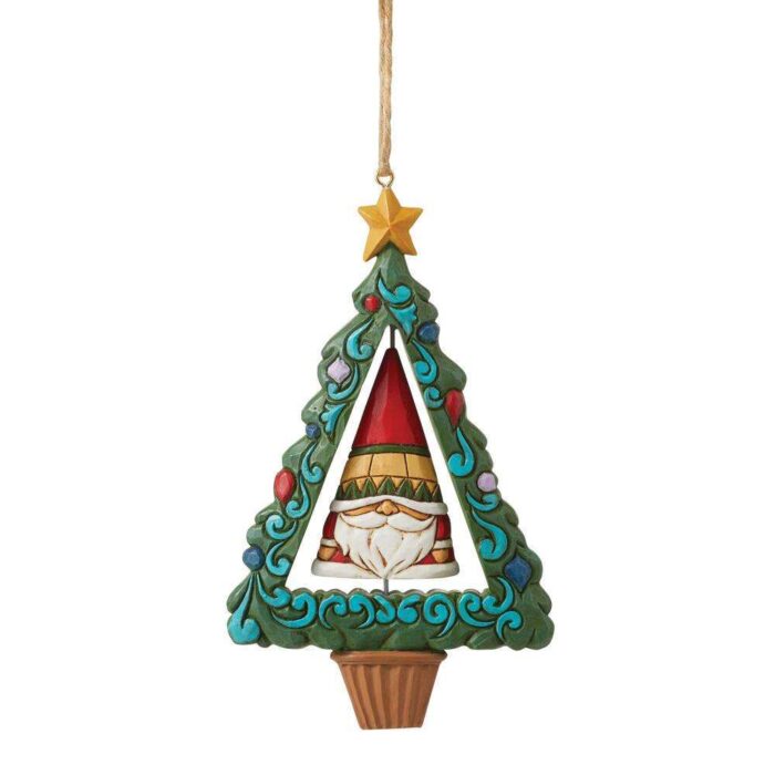 Gnome Rotating Ornament Jim Shore