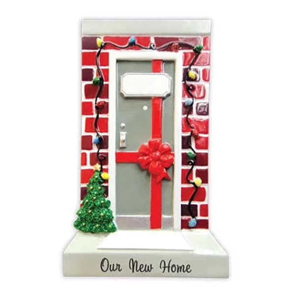 New Home Brick Door Ornament