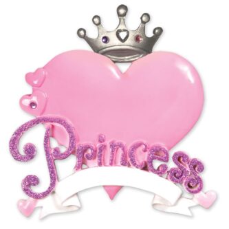 Princess Heart Ornament