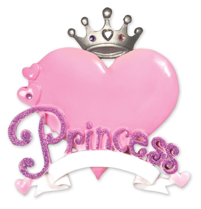 Princess Heart Ornament