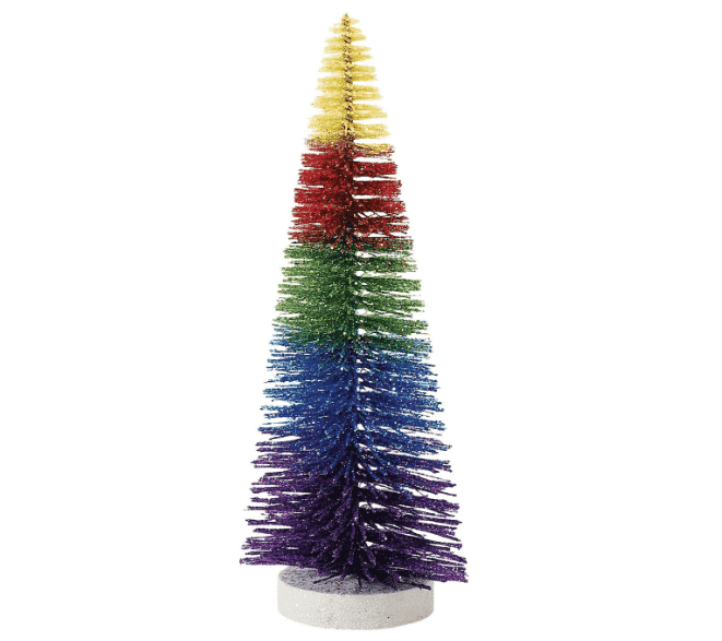 Rainbow Glitter Tree