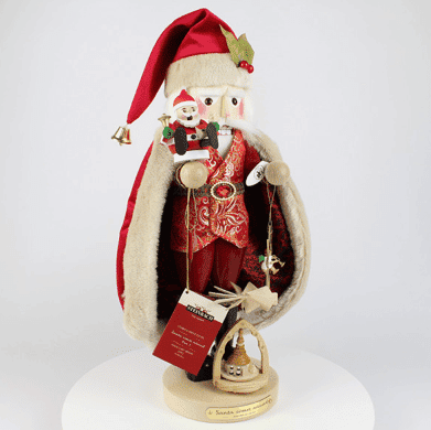 Front Santa Comes Around Nutcracker by Steinbach