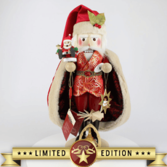 Santa Comes Around Nutcracker By Steinbach