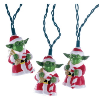 Yoda In Santa Suit Light Set Star Wars™