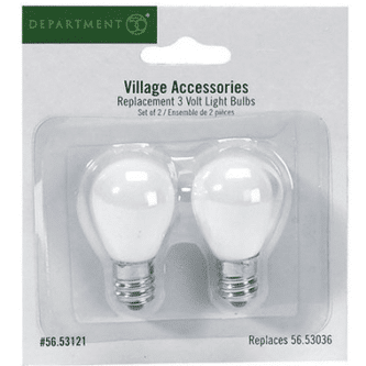 Dept. 56 Replacement 3V Bulb