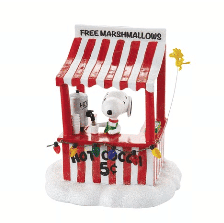 Dept 56 Snoopys Cocoa Stand