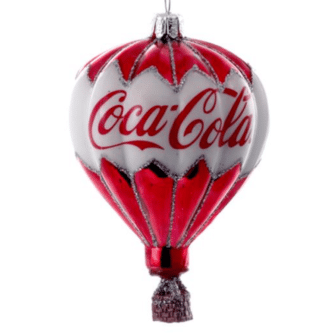 Coca-Cola® Balloon Glass Ornament