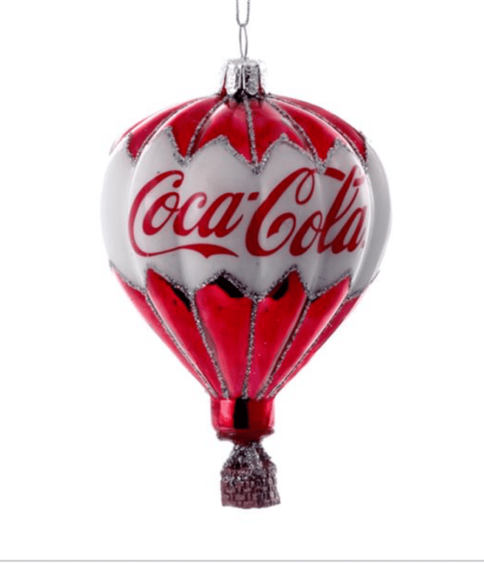 Coca-Cola® Balloon Glass Ornament
