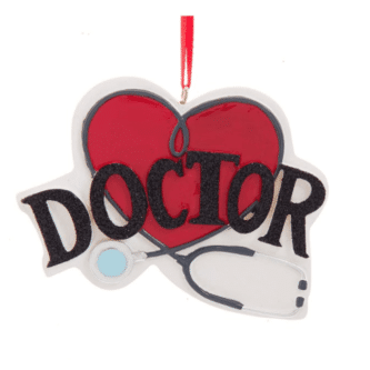 Doctor Heart With Stethoscope Personalized