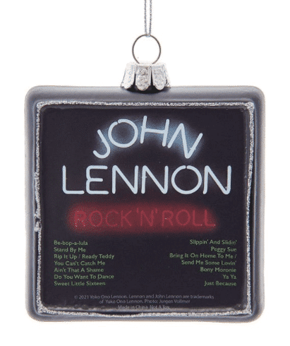John Lennon® Glass Album Ornament