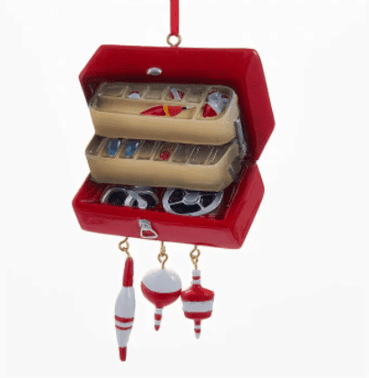 Tackle Box Ornament Personalize