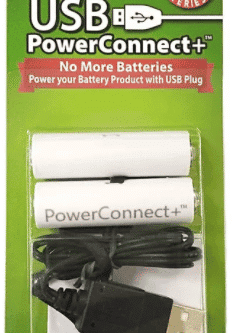 2AA USB PowerConnect+™ Battery Converters