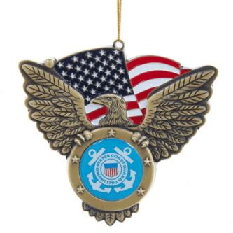 U.S. Coast Guard® Eagle With Seal Ornament