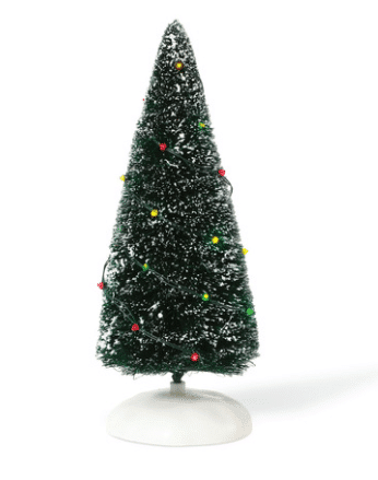 Dept 56 Twinkle Brite Frosted Topiary