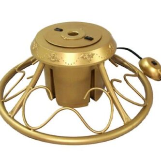 Deluxe Gold Rotating Tree Stand