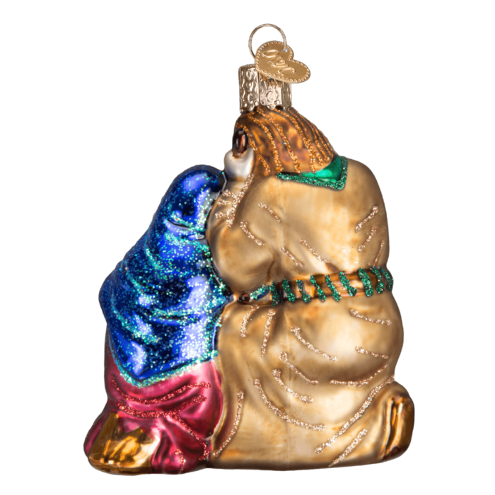 Old World Christmas Blown Glass Holy Family Ornament
