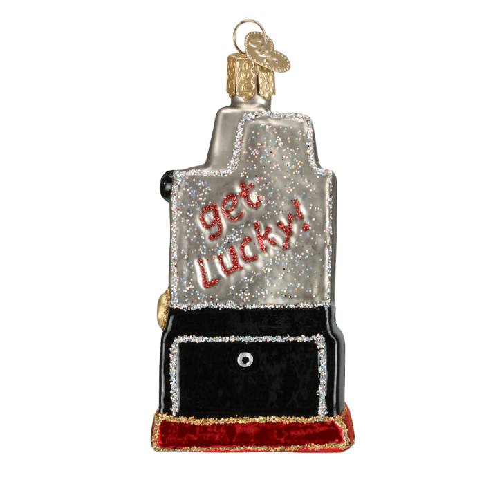 Old World Christmas Blown Glass Slot Machine Ornament