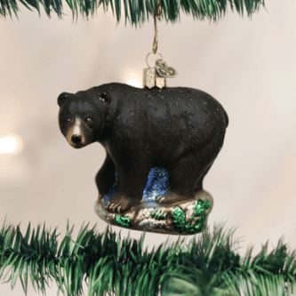 Black Bear Ornament Old World Christmas