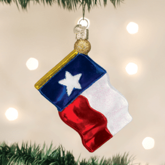 Texas State Flag Ornament Old World Christmas