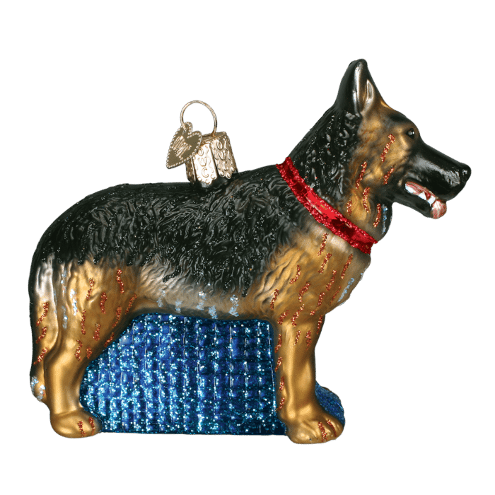 German Shepherd Ornament Old World Christmas