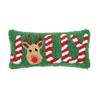 Jolly Reindeer Pillow