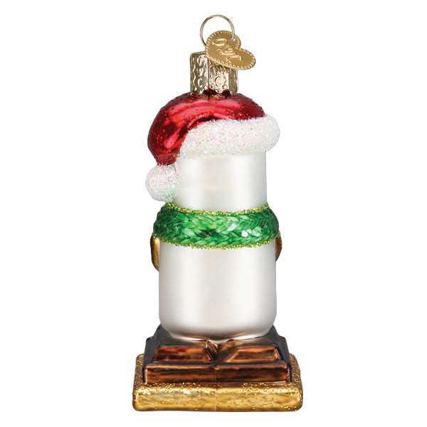 Smores Snowman Ornament Old World Christmas