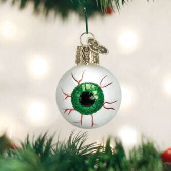 Green Evil Eye Ornament Old World Christmas