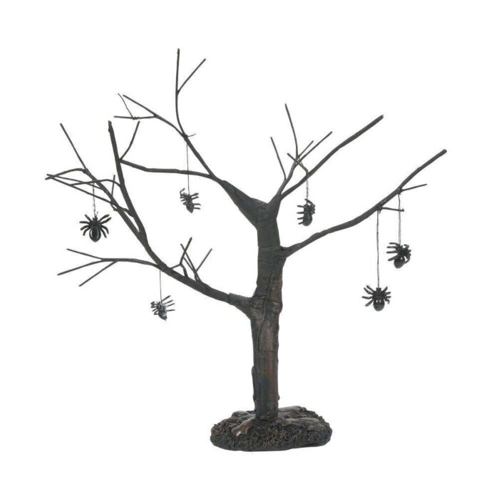 Dept 56 Halloween Village Spider Tree
