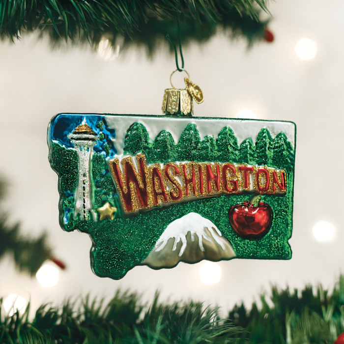 State of Washington Ornament Old World Christmas