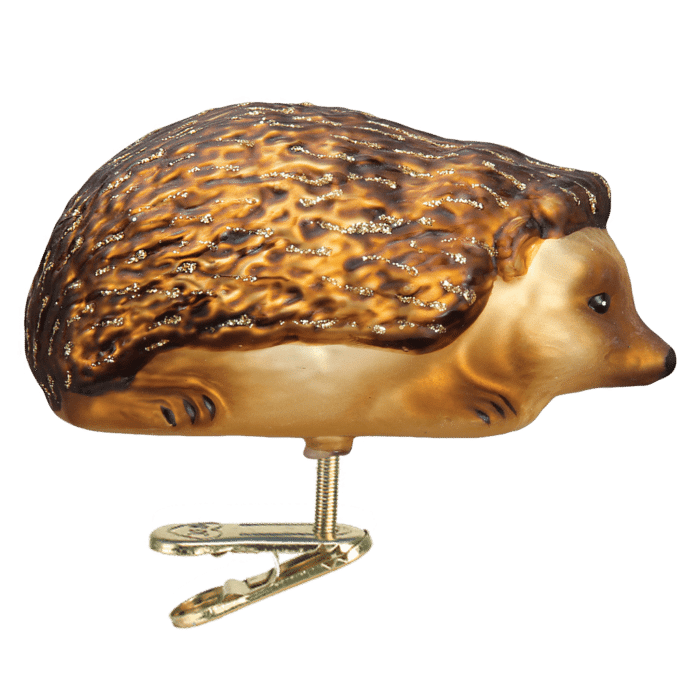 Clip on Hedge Hog Ornament Old World Christmas