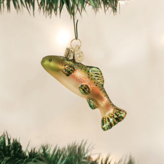Mini Trout Ornament Old World Christmas