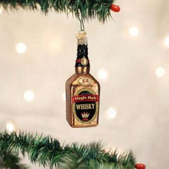Whisky Single Malt Ornament Old World Christmas