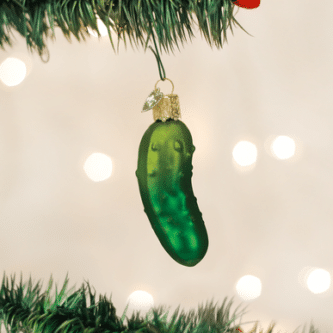 Sweet Pickle Ornament Old World Christmas