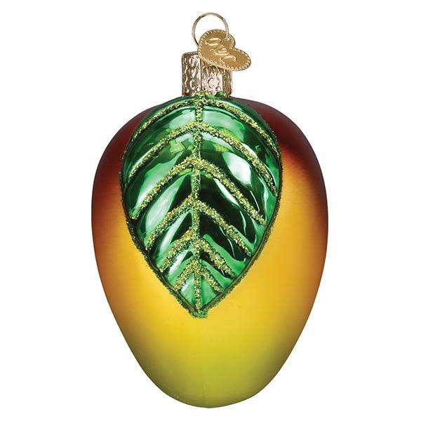 Old World Christmas Blown Glass Mango Ornament