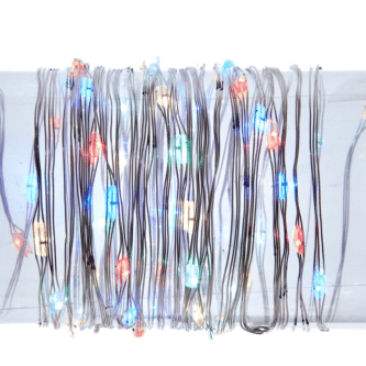 Fairie Lights Silver String Multi Color LED