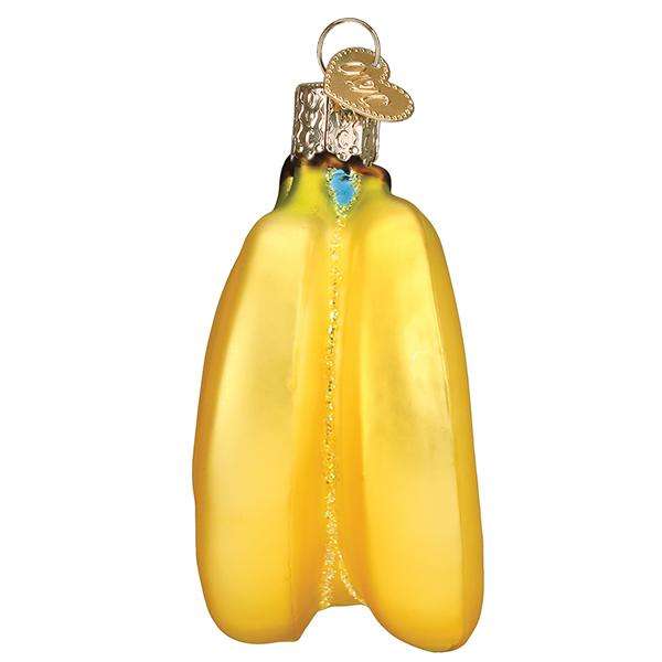 Old World Christmas Blown Glass Bunch of Bananas Ornament