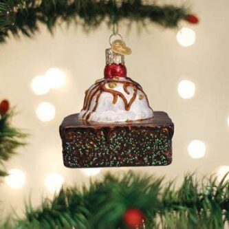 Brownie A La Mode Ornament Old World Christmas