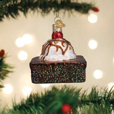 Brownie a La Mode Ornament Old World Christmas