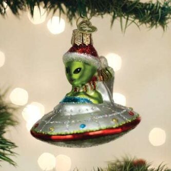 Christmas UFO Ornament Old World Christmas