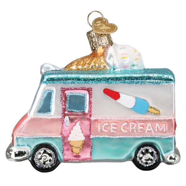 Ice Cream Truck Ornament Old World Christmas