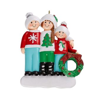 Ugly Sweater Family Personalized Ornament Click for more Sizes