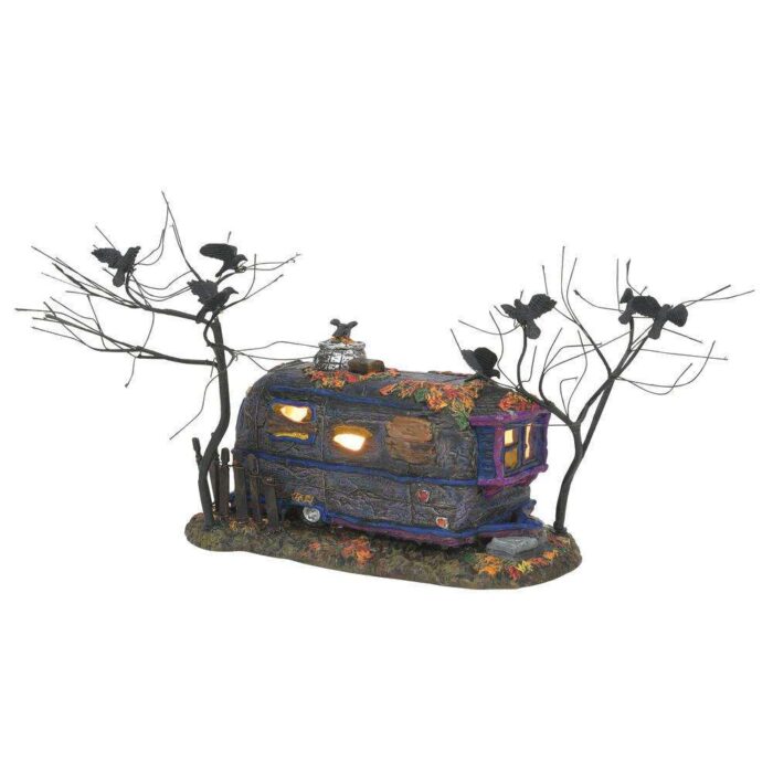 Dept. 56 Halloween Village Cackling Crow Caravan