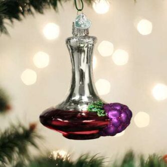 Wine Decanter Ornament Old World Christmas