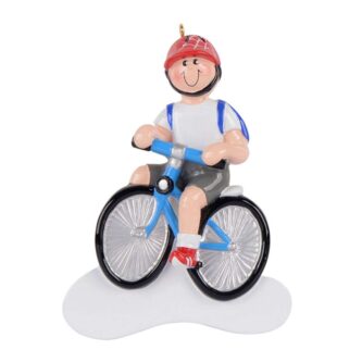 Bicycle Riding Ornaments Personalize