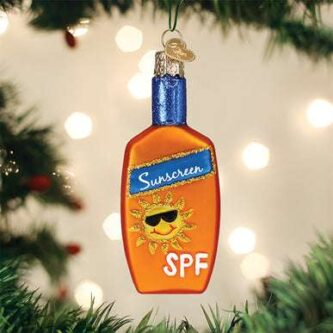 Sunscreen Ornament Old World Christmas