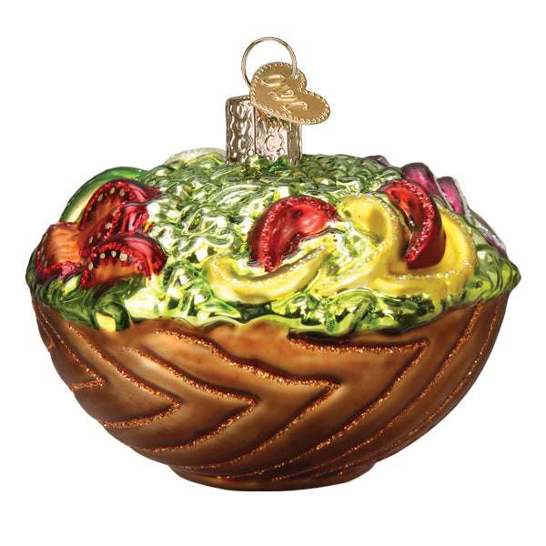 Bowl of Salad Ornament Old World Christmas