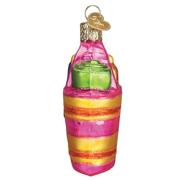 Beach Bag Ornament Old World Christmas