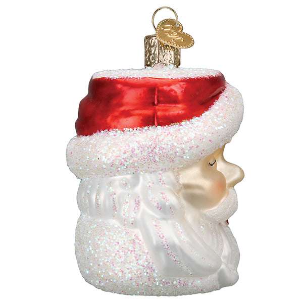 Santa Mug Ornament Old World Christmas