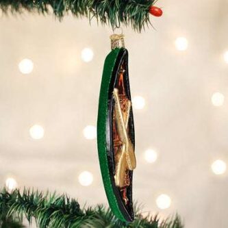 Green Canoe Ornament Old World Christmas