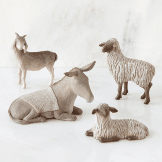 Willow Tree® Sheltering Animals